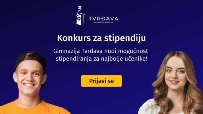 Iskoristi besplatnu školarinu – Gimnazija Tvrđava