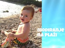 Platnene pelene na plaži