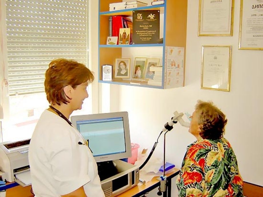 Alergo test, spirometrija
