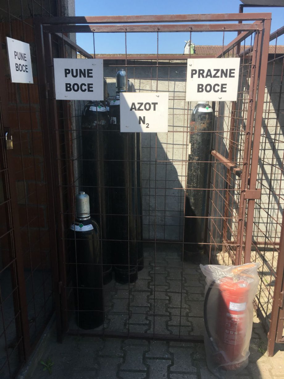 Azot N2 boce