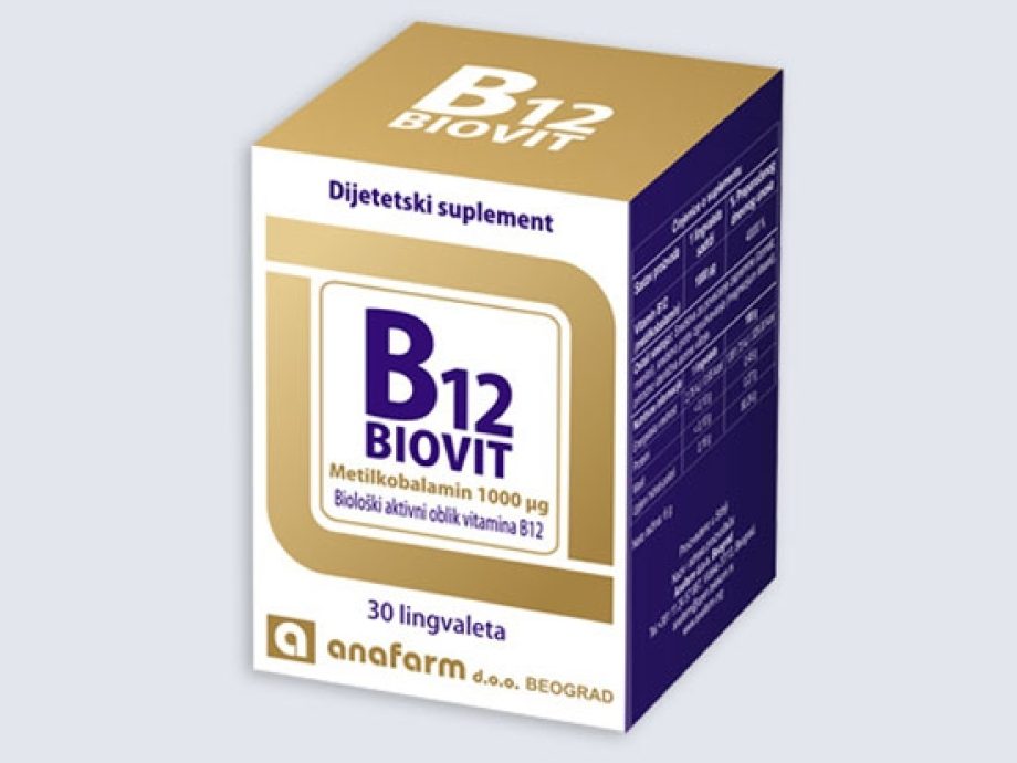 B12 BIOVIT - lingvalete