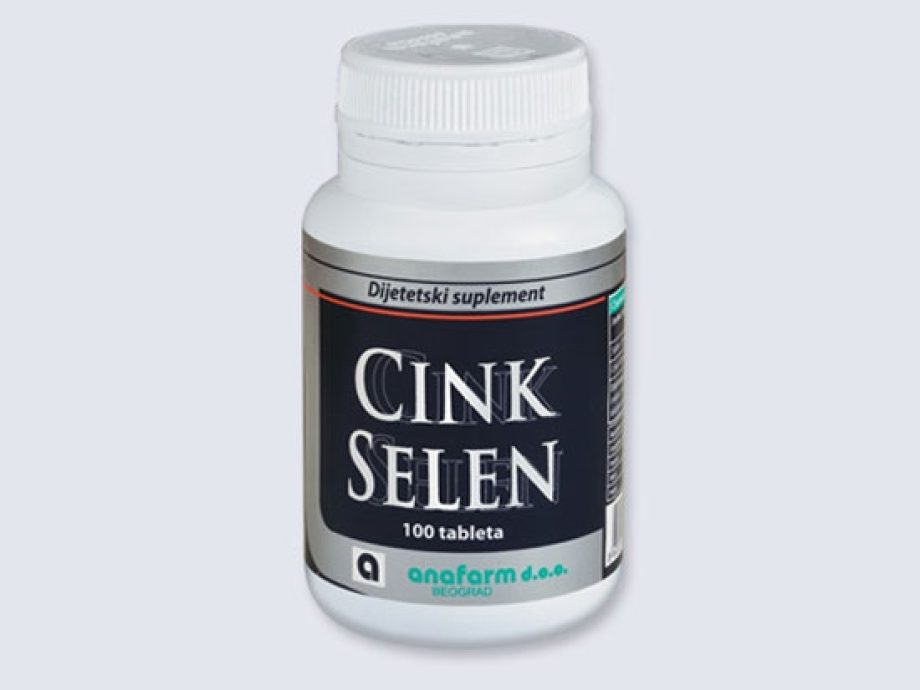 CINK SELEN - tablete