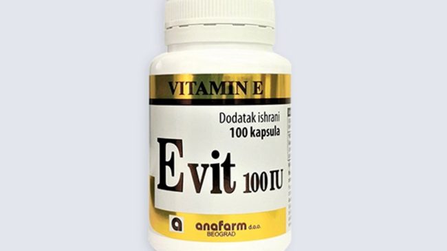 NOVO! Vitamin E kapsule – Anafarm doo Beogard